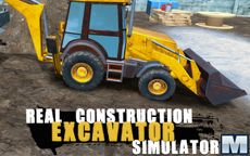 Real Construction Excavator Simulator